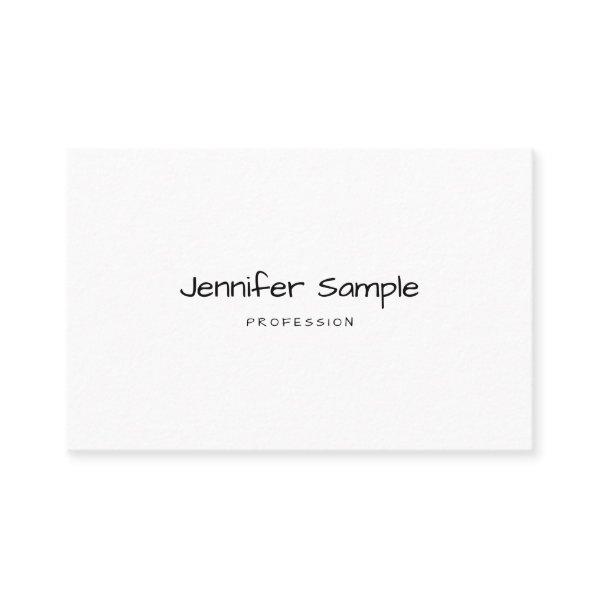 Elegant Minimal Template Hand Script Text Modern