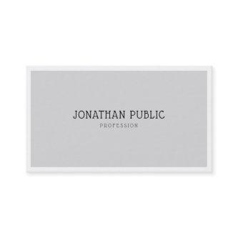 Elegant Minimalist Design Modern Simple Grey White