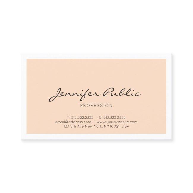 Elegant Minimalist Design Professional Modern