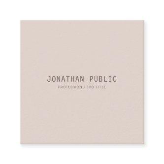 Elegant Minimalist Design Template Modern Trendy Square