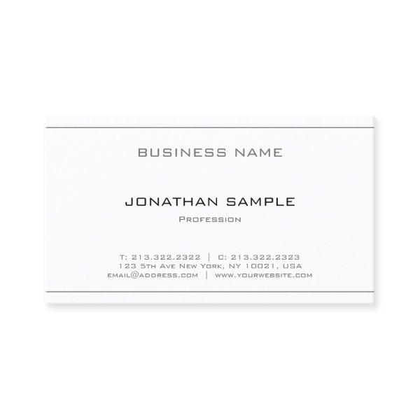 Elegant Minimalist Design Trendy Plain Modern