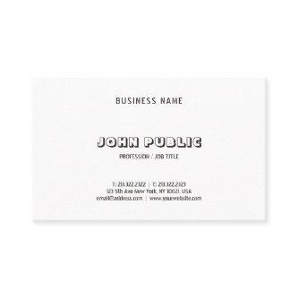 Elegant Minimalist Modern Black White Template B&W
