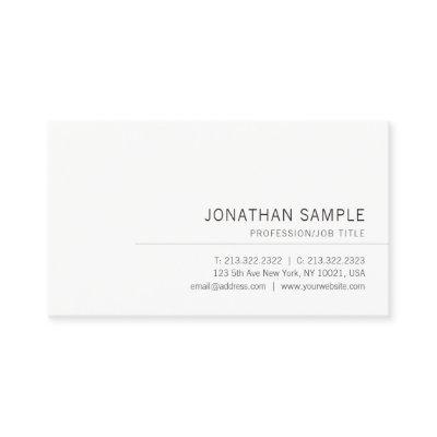 Elegant Minimalist Modern Design Simple Template