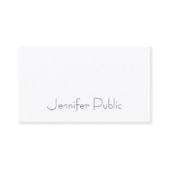 Elegant Minimalist Modern Plain Professional
