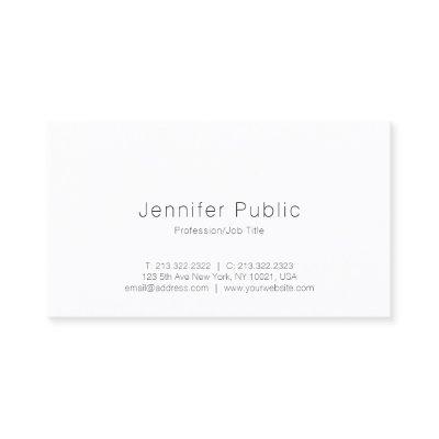 Elegant Minimalist Modern Professional Template