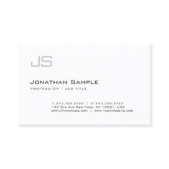 Elegant Minimalist Monogram Professional Modern