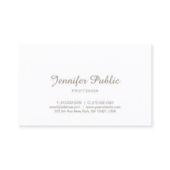Elegant Minimalist Professional Modern Simple