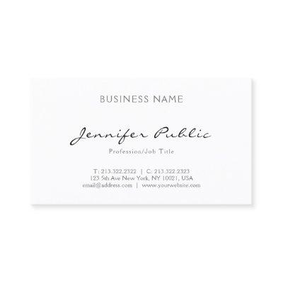 Elegant Minimalist Professional Modern Simple