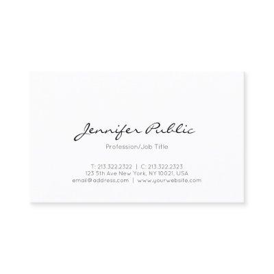 Elegant Minimalist Professional Modern Simple