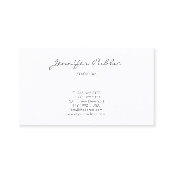 Elegant Minimalist Professional Modern Simple