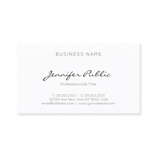 Elegant Minimalist Professional Modern Simple Chic