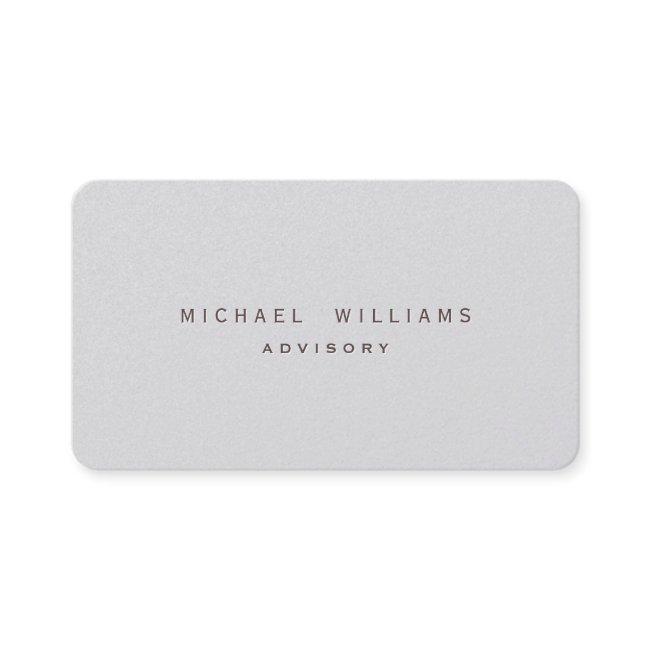 ELEGANT MINIMALIST PROFESSIONAL PAPER PEARL