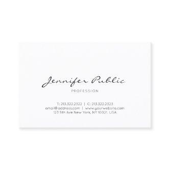 Elegant Minimalist Professional Simple Plain