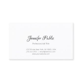 Elegant Minimalist Professional Template Modern
