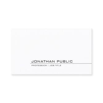 Elegant Minimalist Template Professional Modern