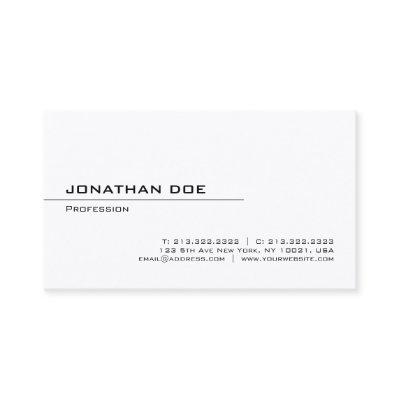 Elegant Minimalistic Modern Professional Clean