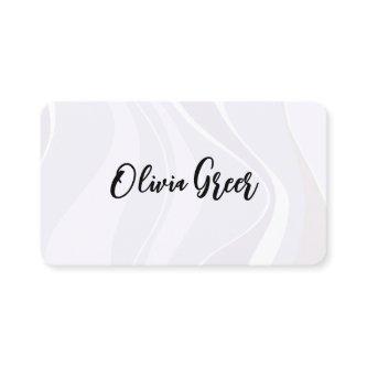 Elegant Mod Abstract Retro Waves