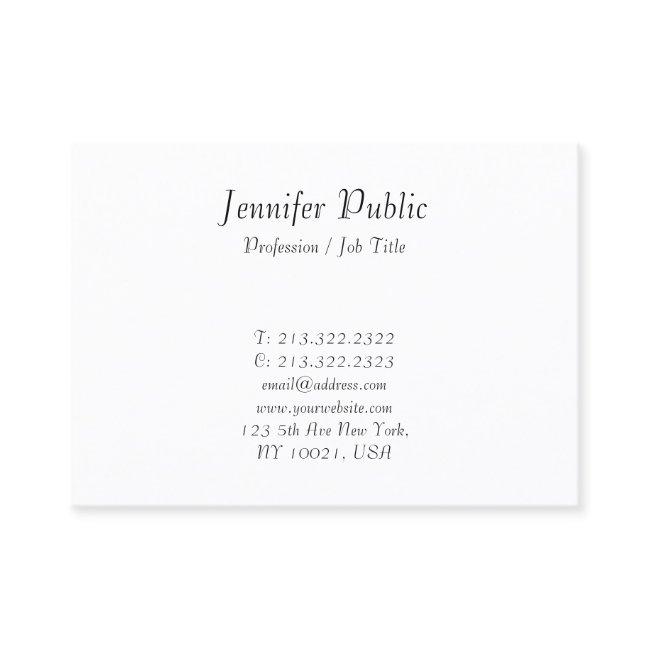 Elegant Modern Calligraphy Script Simple Design
