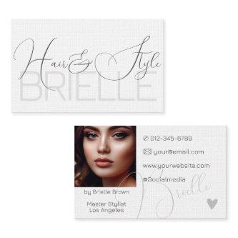 Elegant Modern Calligraphy Signature Photo Image
