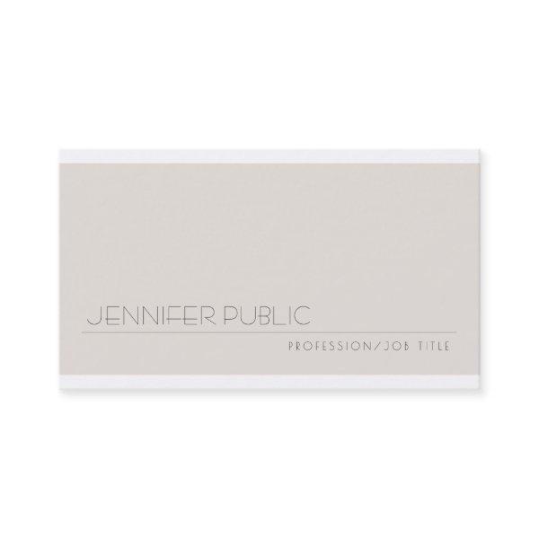 Elegant Modern Creative Professional Artistic