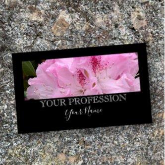 Elegant Modern Custom Photo Black Professional