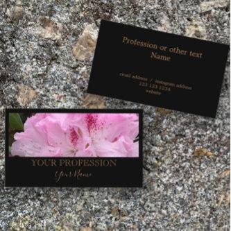 Elegant Modern Custom Photo Black Professional