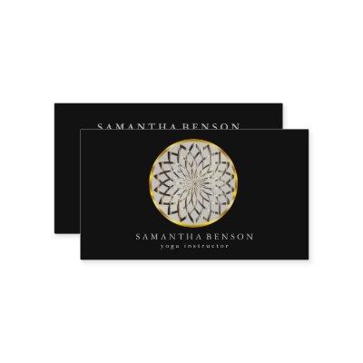 Elegant Modern Gold Lotus Logo Stylish Copper