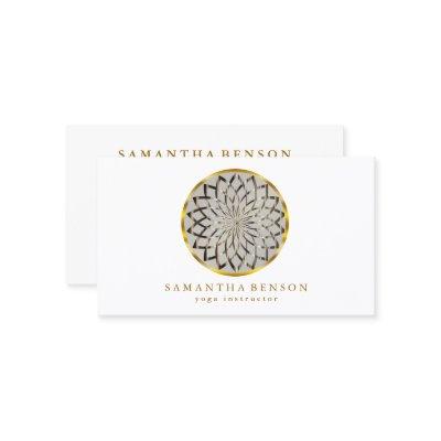 Elegant Modern Gold Lotus Logo Stylish Copper