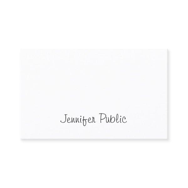 Elegant Modern Handwritten Script Cool Simple