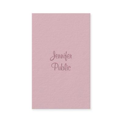 Elegant Modern Handwritten Script Name Template