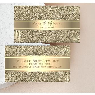 Elegant Modern Luxury Glitter ,Gold Stripe