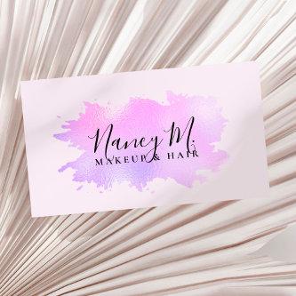 Elegant modern minimal gradient pink purple