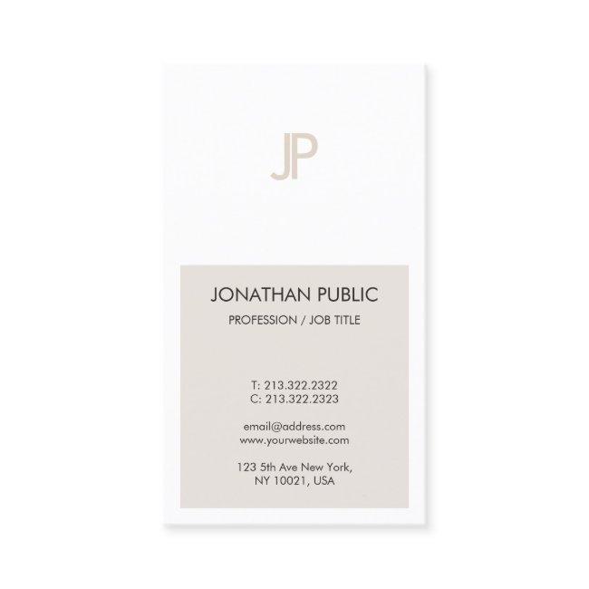 Elegant Modern Minimalist Design Monogram Template