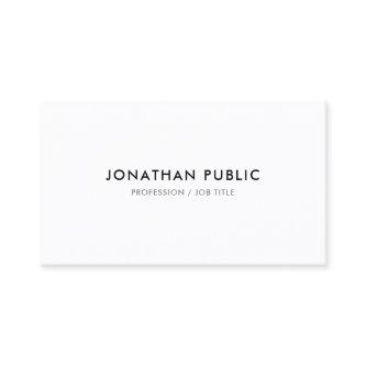 Elegant Modern Minimalist Professional Template