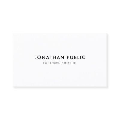 Elegant Modern Minimalist Professional Template