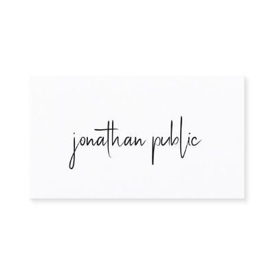 Elegant Modern Minimalist Template Semi Gloss