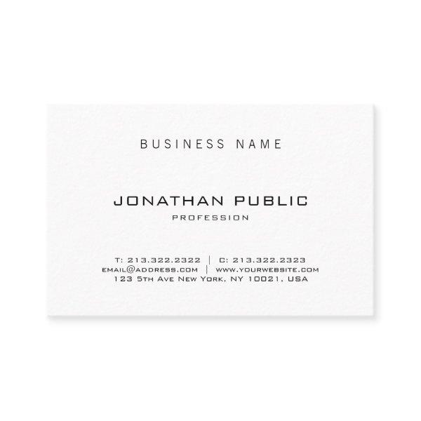 Elegant Modern Minimalistic Design Professional