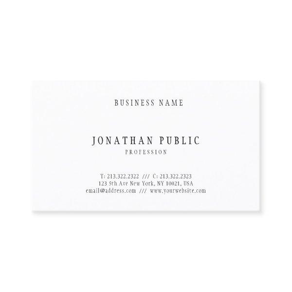 Elegant Modern Minimalistic Design Template Cool