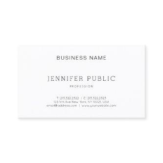 Elegant Modern Minimalistic Professional Plain