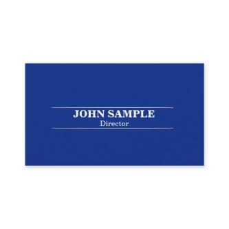 Elegant Modern Professional Design Blue Gold