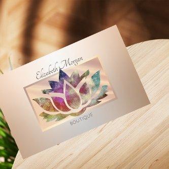 Elegant Modern Professional  Frame,Colorful Lotus