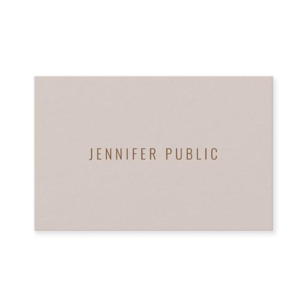 Elegant Modern Professional Minimalist Template