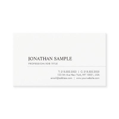 Elegant Modern Professional Simple Template