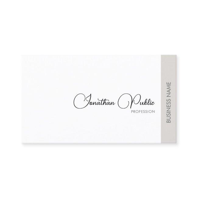 Elegant Modern Professional Trendy Simple Design