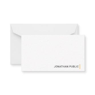 Elegant Modern Simple Design Custom Template