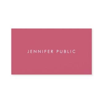 Elegant Modern Simple Design Template Trend Colors