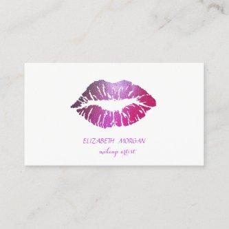 Elegant  Modern,Simple,Glittery Lips,Makeup artist