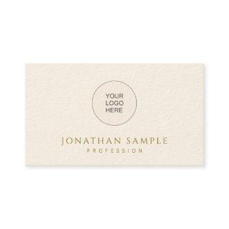 Elegant Modern Template Gold Look Text