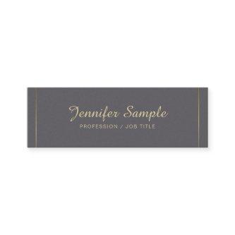 Elegant Modern Trendy Design Brown Gold Luxury Mini