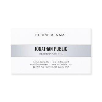 Elegant Modern Trendy Stylish Minimalist Plain